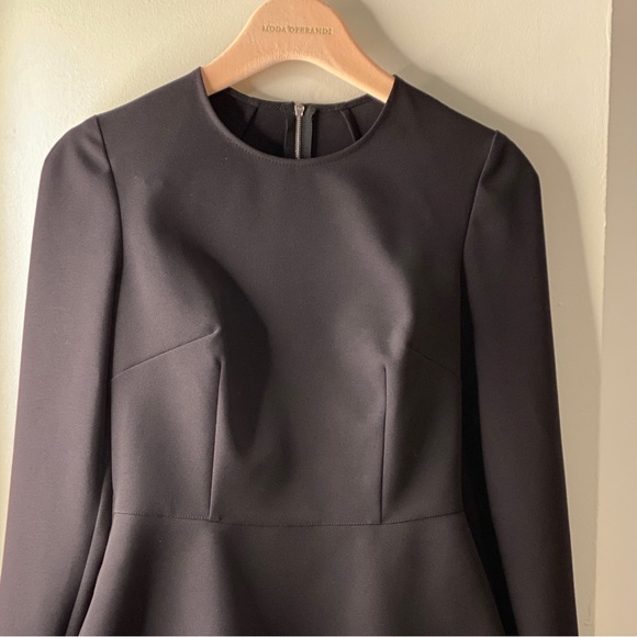 Philosophy di Lorenzo Serafini black peplum top - Picture 2 of 8